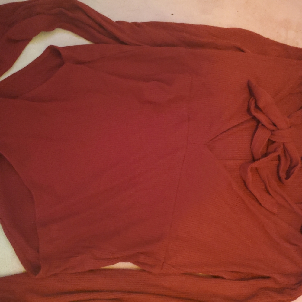 Maroon large bodysuit